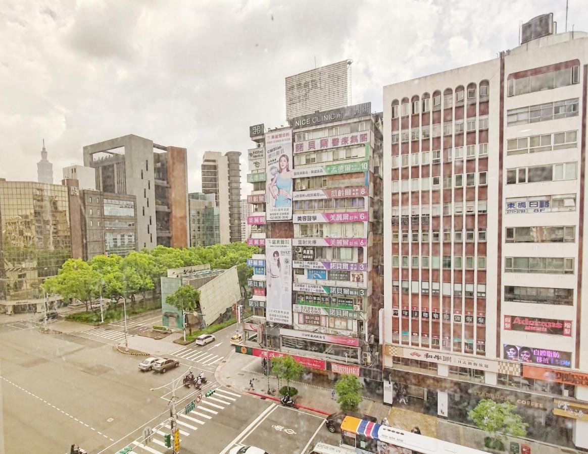 Meworld Hotel - Daan Taipei Bagian luar foto